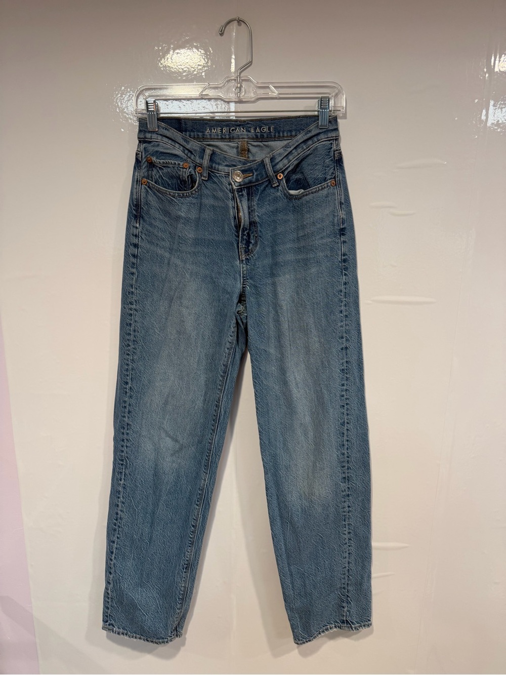 American‎ Eagle Outfitters V-waist baggy jean - Light Blue